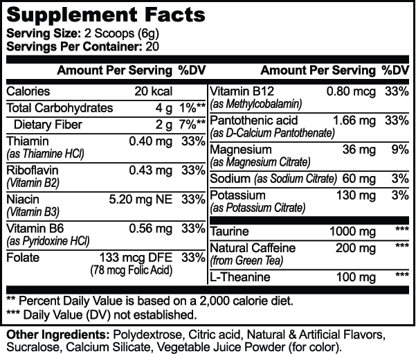 ENDURO Energy Powder (Yuzu Flavor)
